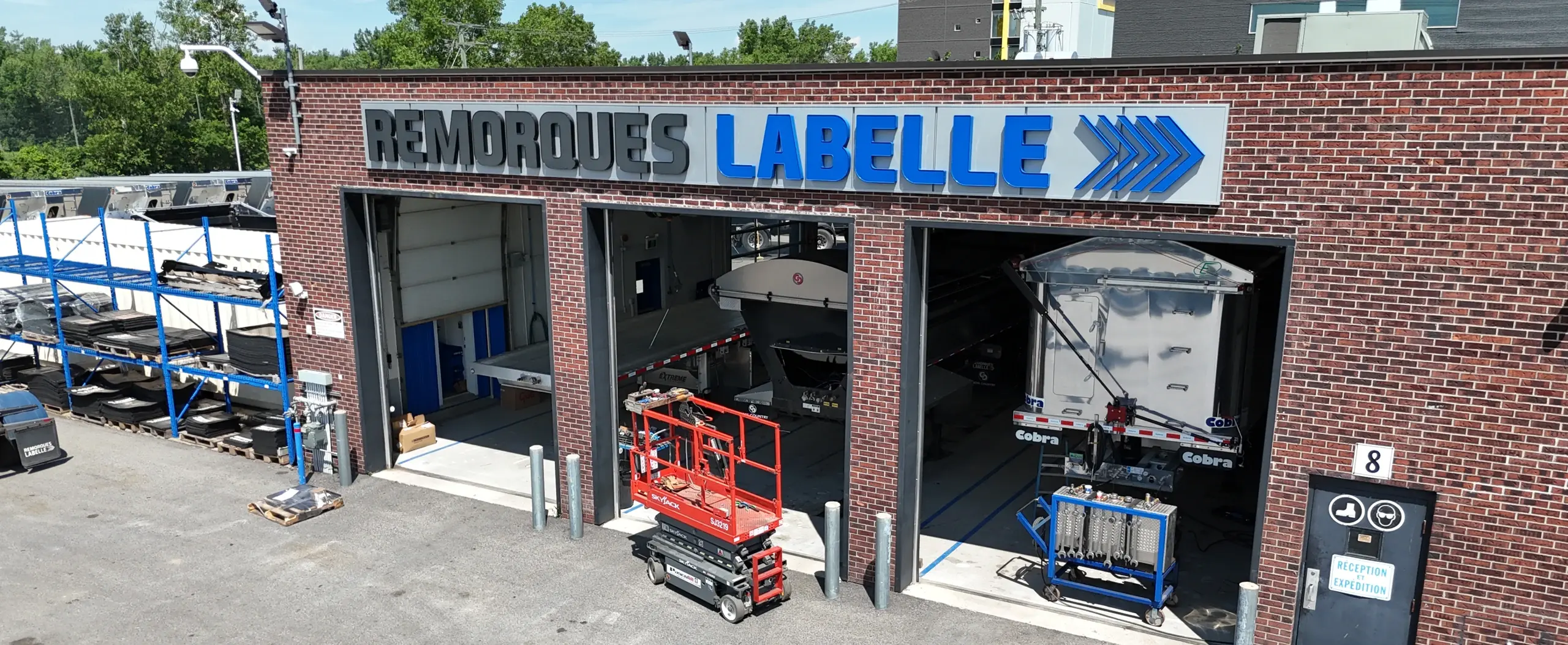 Garage Remorques Labelle, 1400 rue de Jaffa à Laval